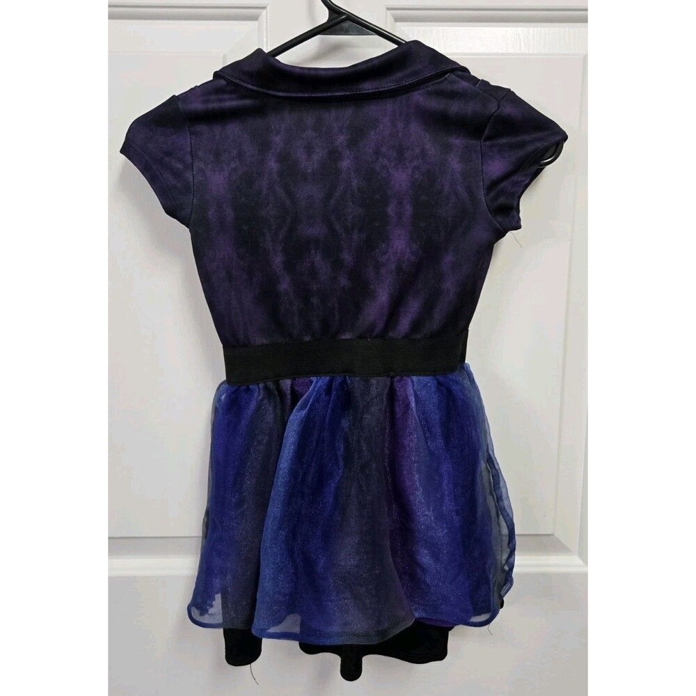 Disney Descendants Girls Purple Dress Cosplay Costume, Kids Size S 6 - Picture 2 of 3